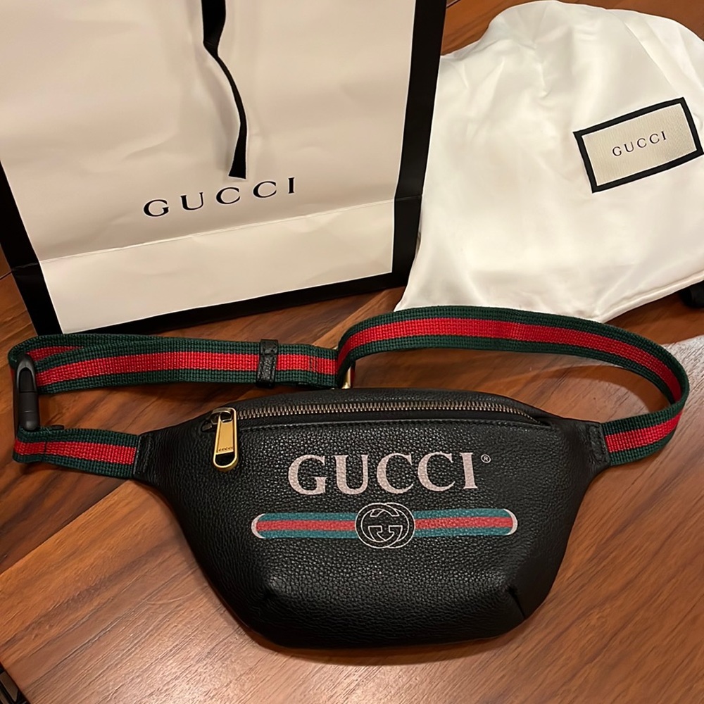 Gucci Print Belt Bag Small